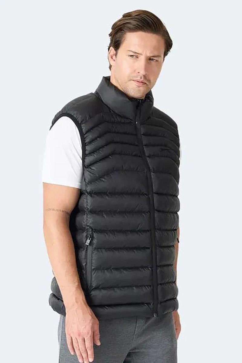 Slazenger HARMONA Erkek Şişme Yelek Siyah