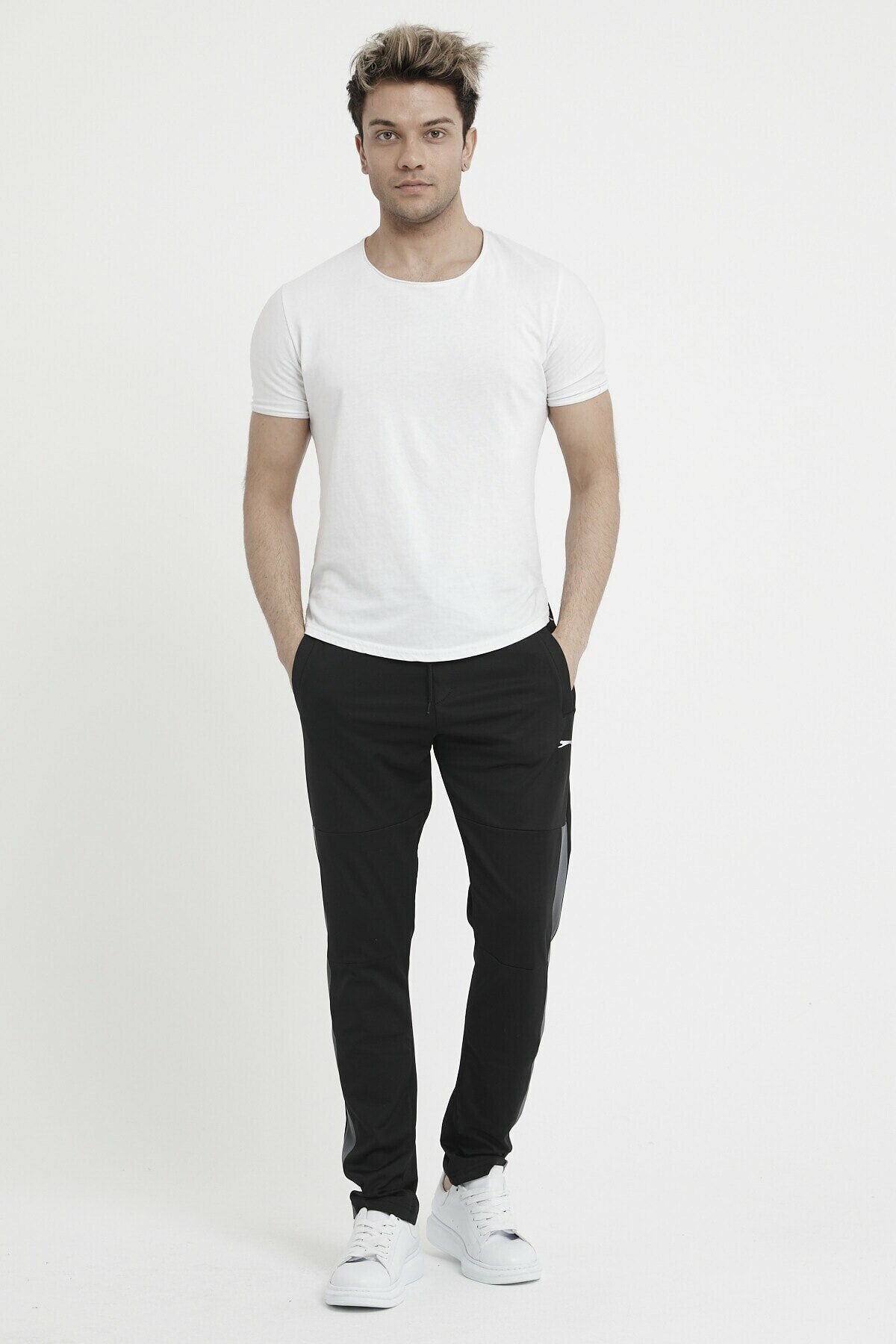 Slazenger Oxford Siyah Erkek Eşofman Altı ST21PE125-500