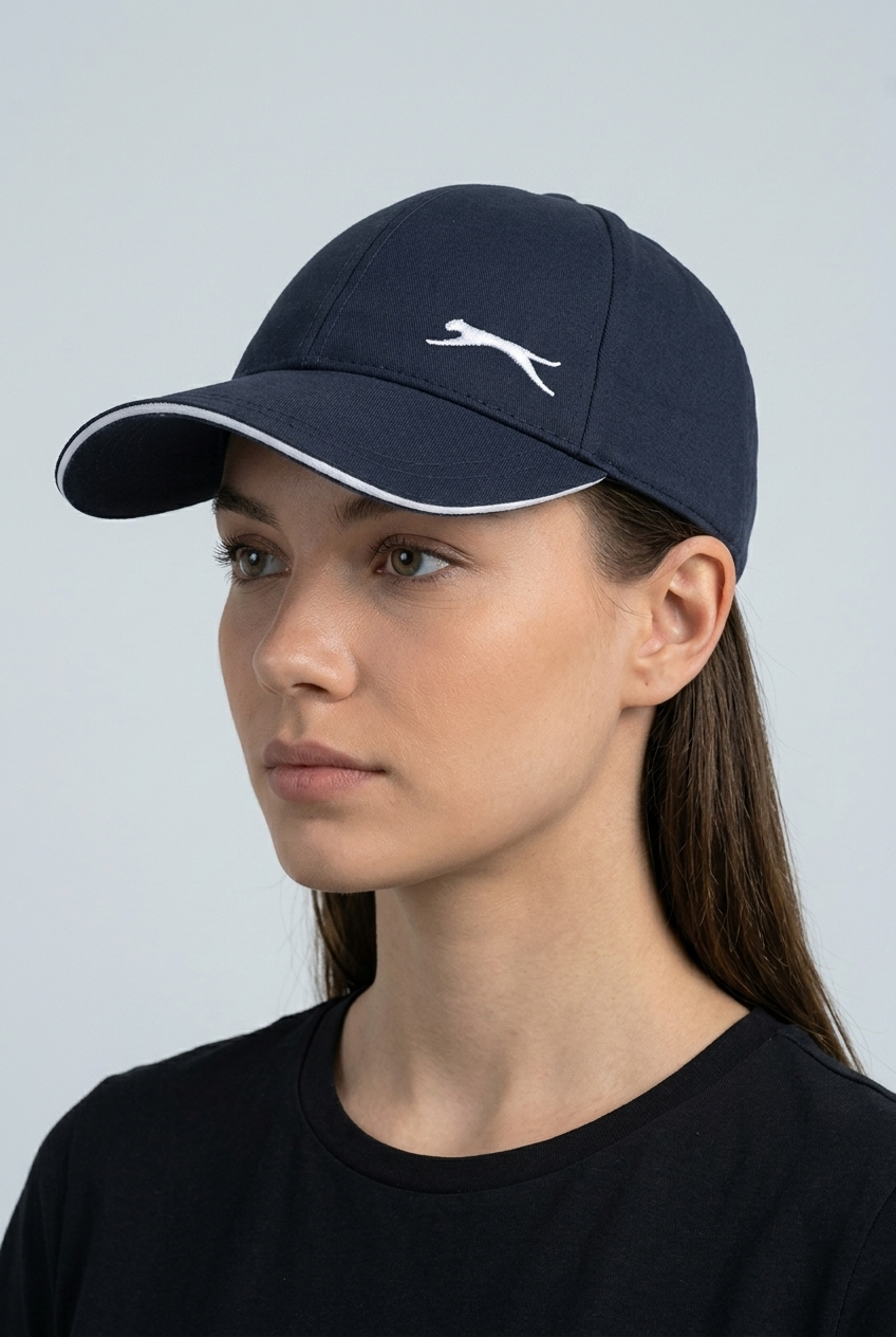 Slazenger Silva Cap Şapka Lacivert-Beyaz SX14SPE001-410