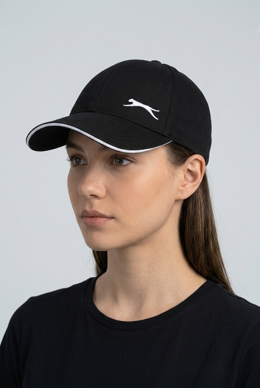 Slazenger Silva Cap Şapka Siyah-Beyaz SX14SPE001-510