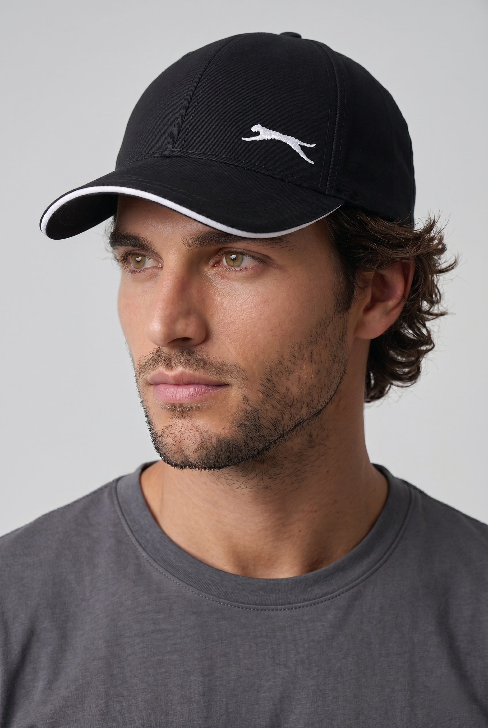 Slazenger Silva Cap Şapka Siyah-Beyaz SX14SPE001-510
