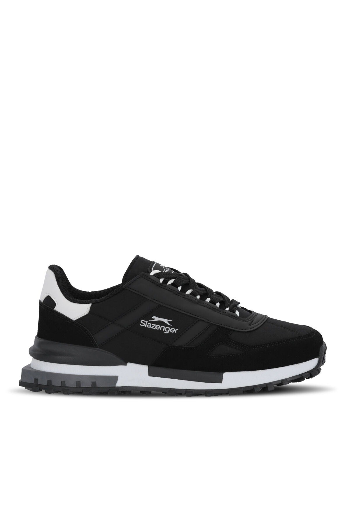Slazenger Skate Siyah Beyaz Koşu & Yürüyüş Spor Ayakkabısı SA16RE022-510