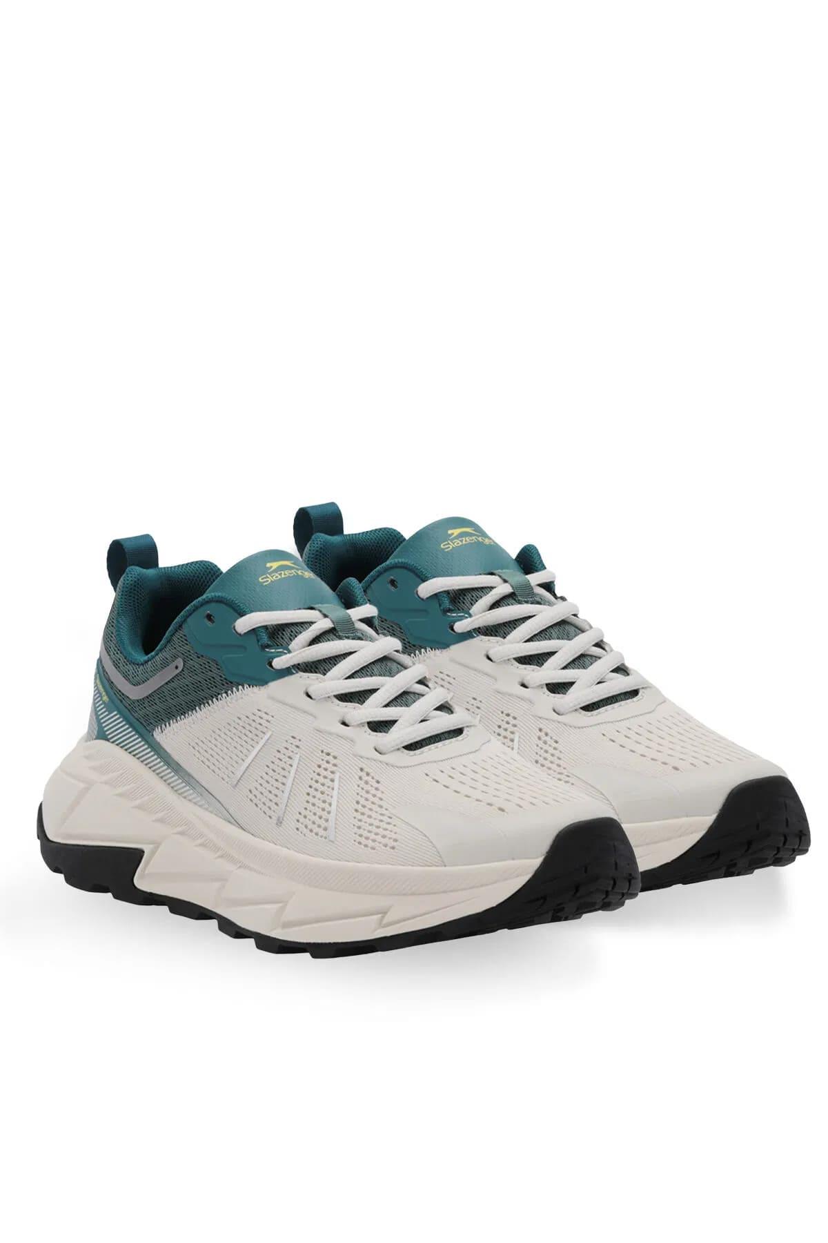 Slazenger Warren Premium Seri İthl Beyaz Yeşil Sneaker Günlük Spor Ayakkabı