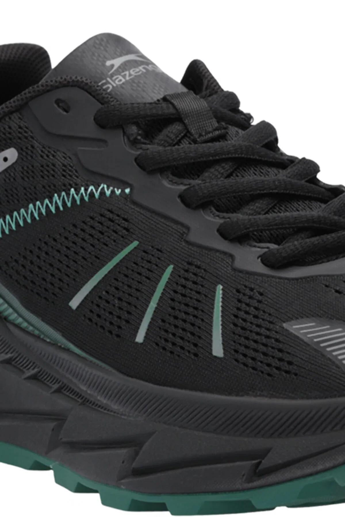 Slazenger Warren Premium Seri İthl Siyah Yeşil Sneaker Günlük Spor Ayakkabı