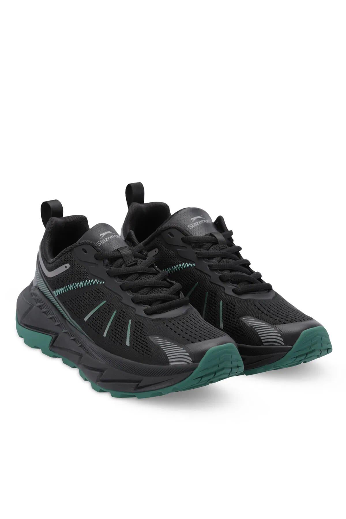 Slazenger Warren Premium Seri İthl Siyah Yeşil Sneaker Günlük Spor Ayakkabı