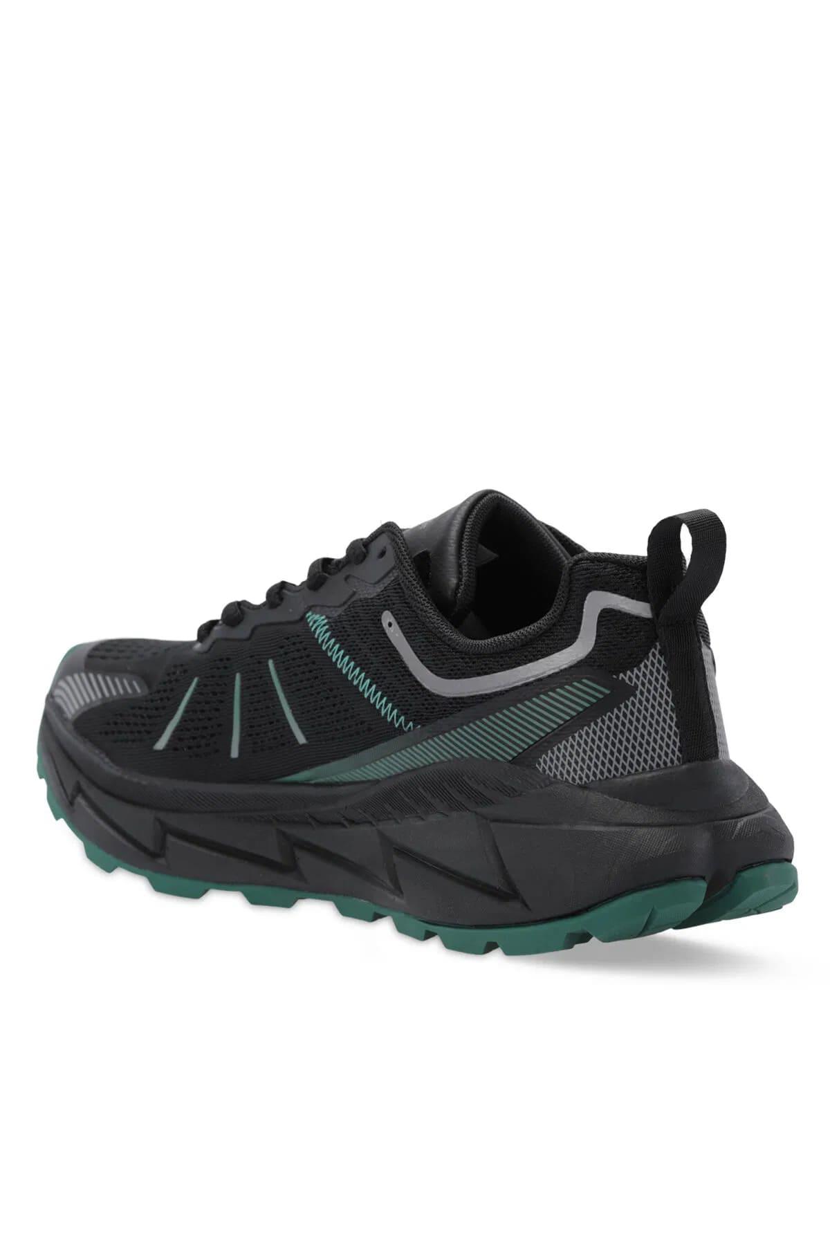 Slazenger Warren Premium Seri İthl Siyah Yeşil Sneaker Günlük Spor Ayakkabı