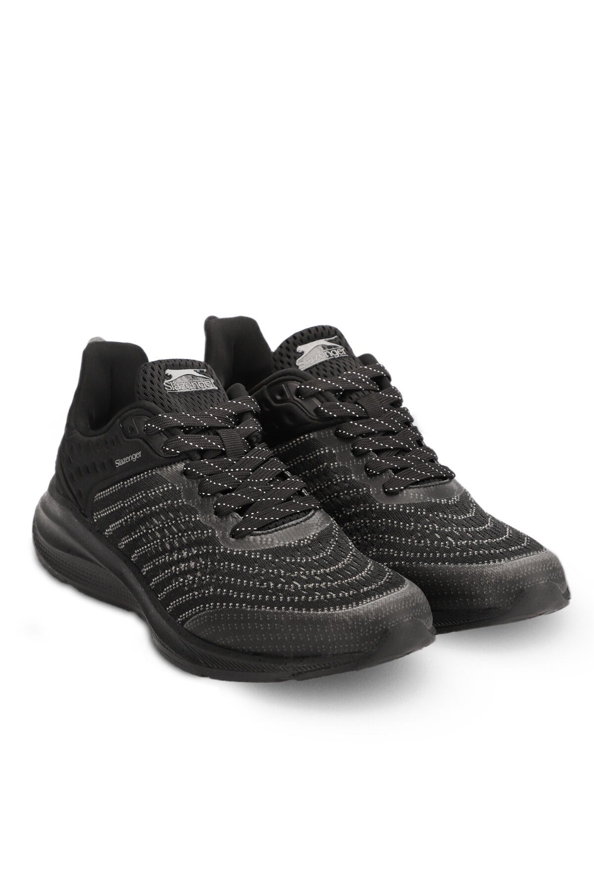 Slazenger WAYNA Erkek Siyah Koşu & Yürüyüş Spor Ayakkabısı SA13RE045-500-Siyah