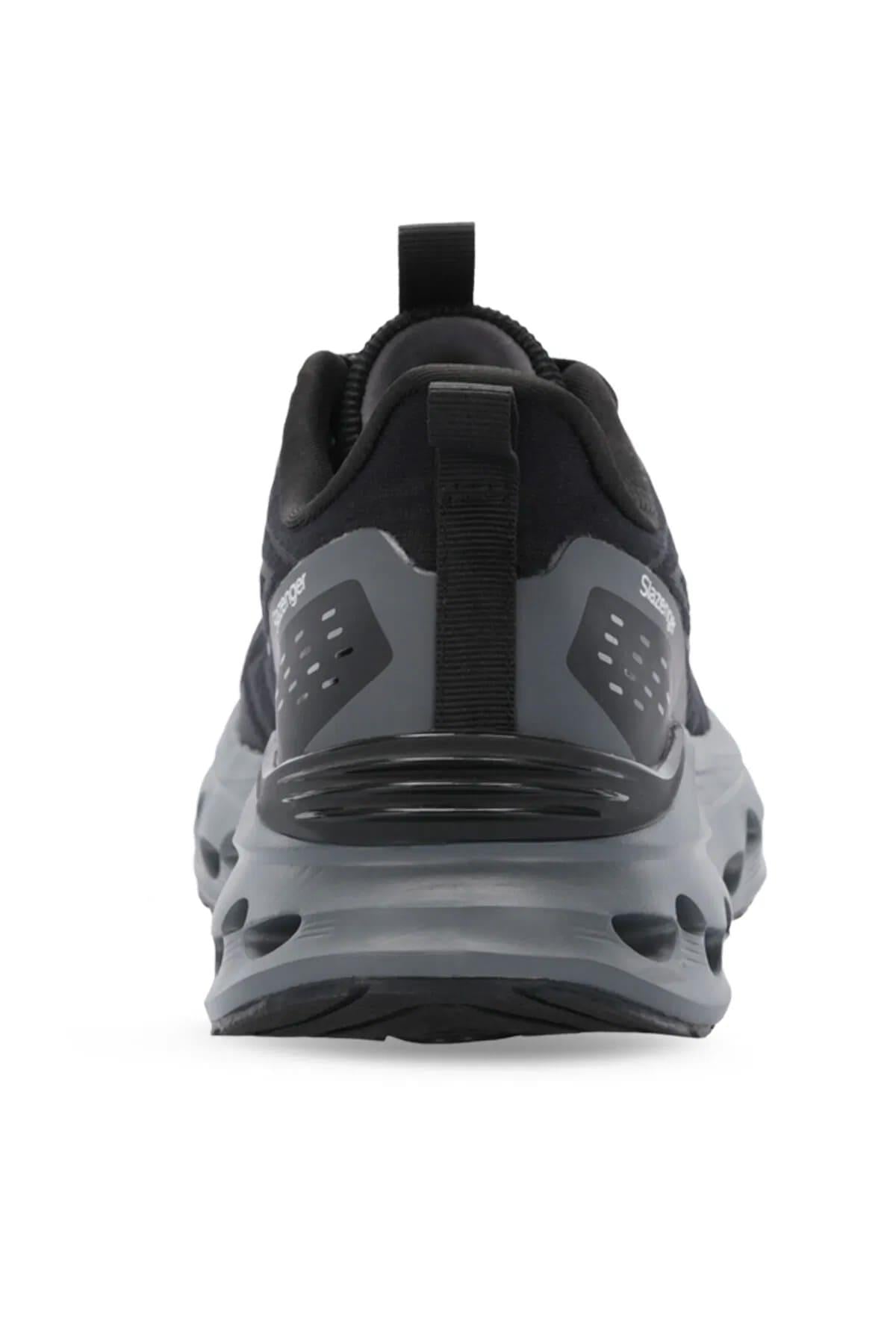 Slazenger Willow Premium Seri İthl Siyah-Siyah Sneaker Günlük Spor Ayakkabı