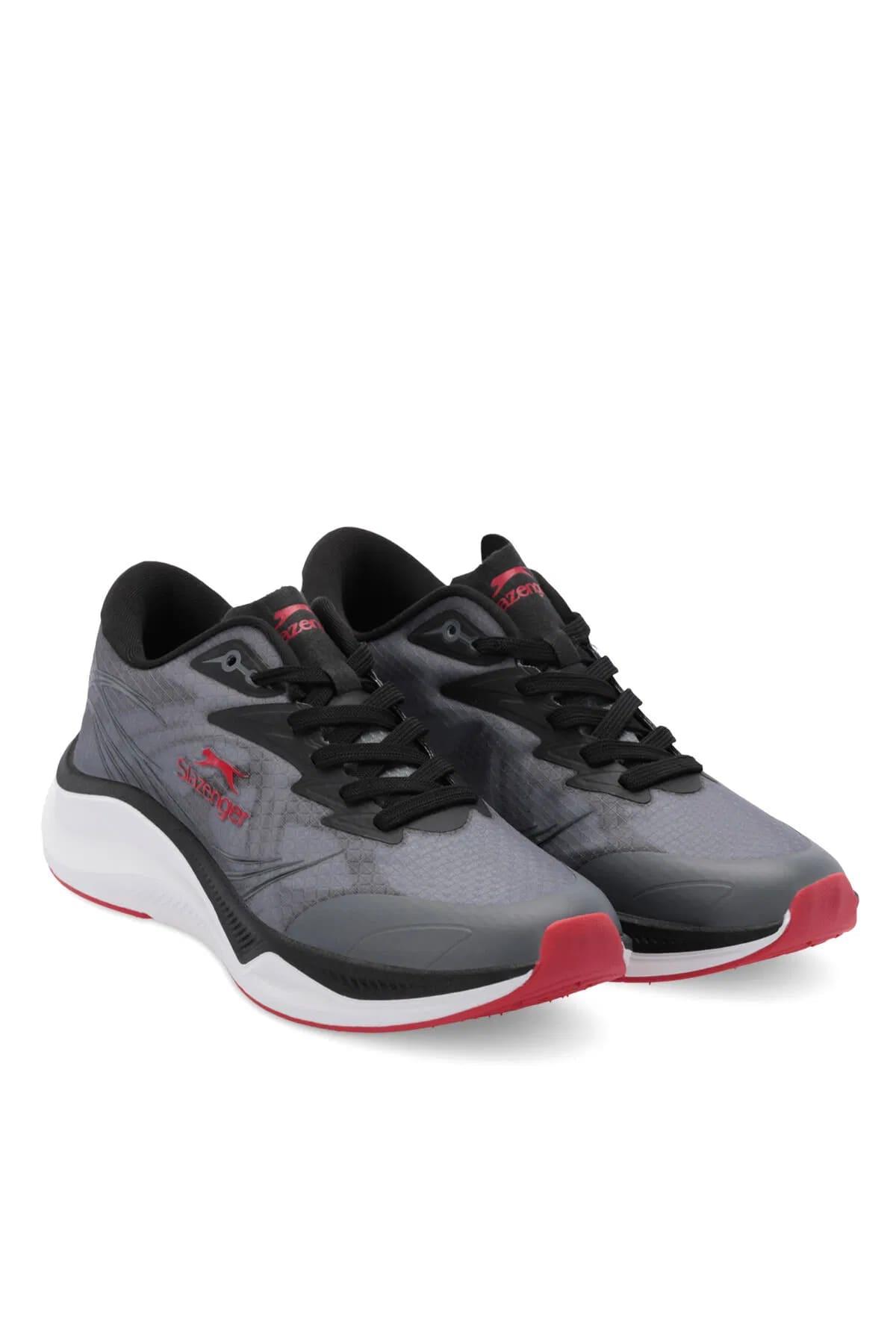Slazenger Wilson Premium Seri İthl Koyu Gri Siyah Sneaker Günlük Spor Ayakkabı