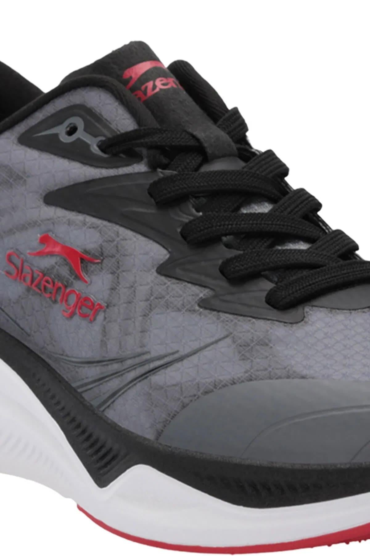 Slazenger Wilson Premium Seri İthl Koyu Gri Siyah Sneaker Günlük Spor Ayakkabı