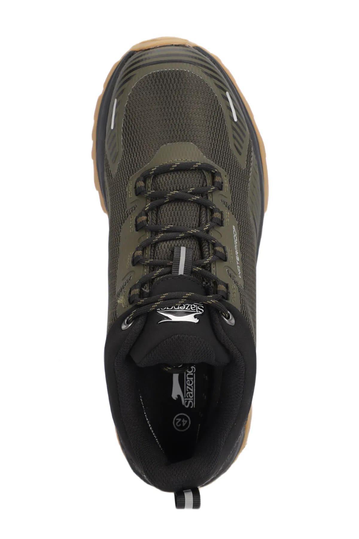 Slazenger Windsor Outdoor Premium Seri İthl Haki Sneaker Kışlık Spor Ayakkabı