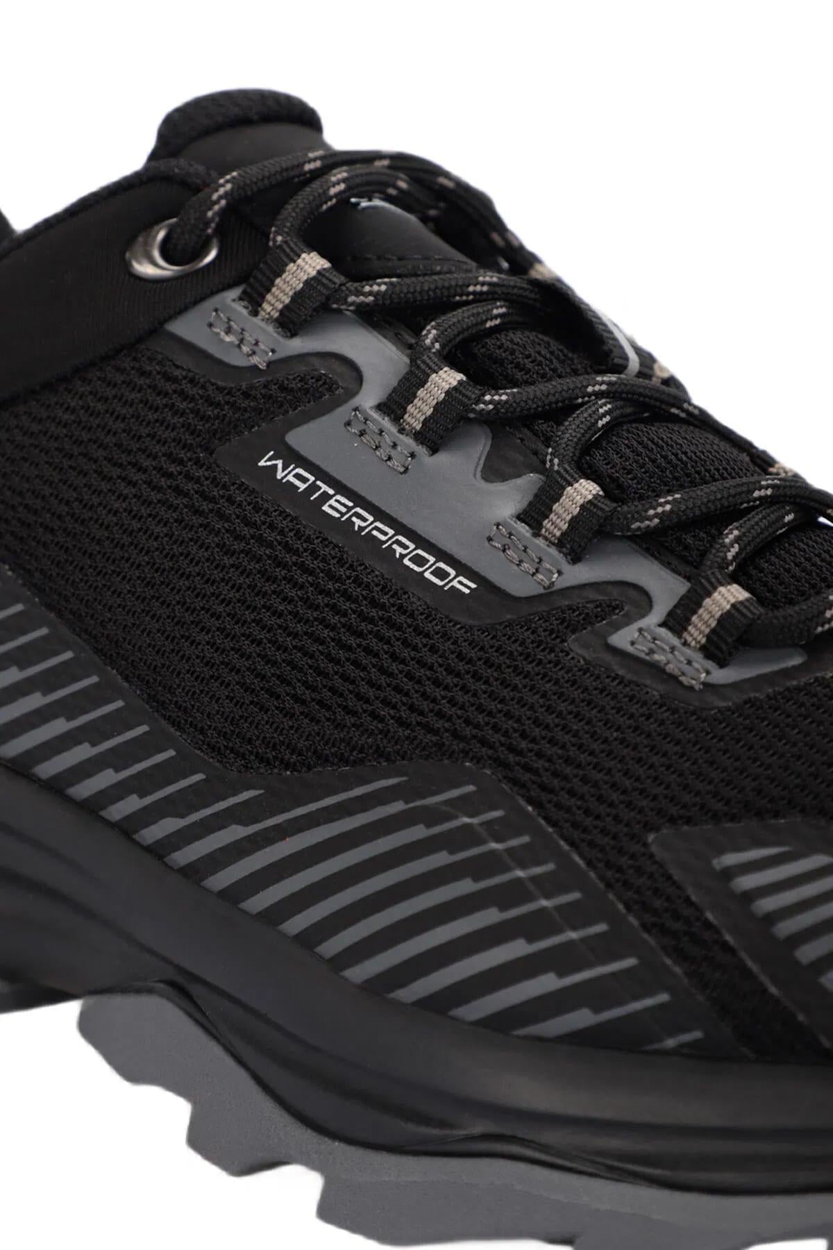 Slazenger Windsor Outdoor Premium Seri İthl Siyah Sneaker Kışlık Spor Ayakkabı
