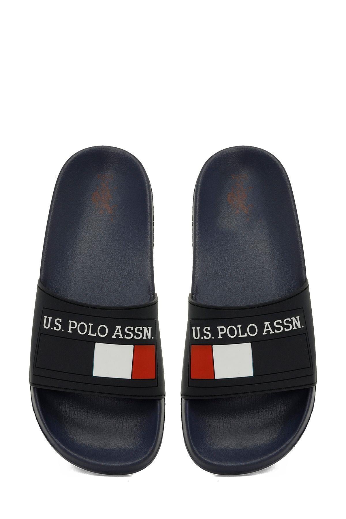 U.S Polo Assn. Nico Erkek Deniz Plaj Havuz Terlik Lacivert