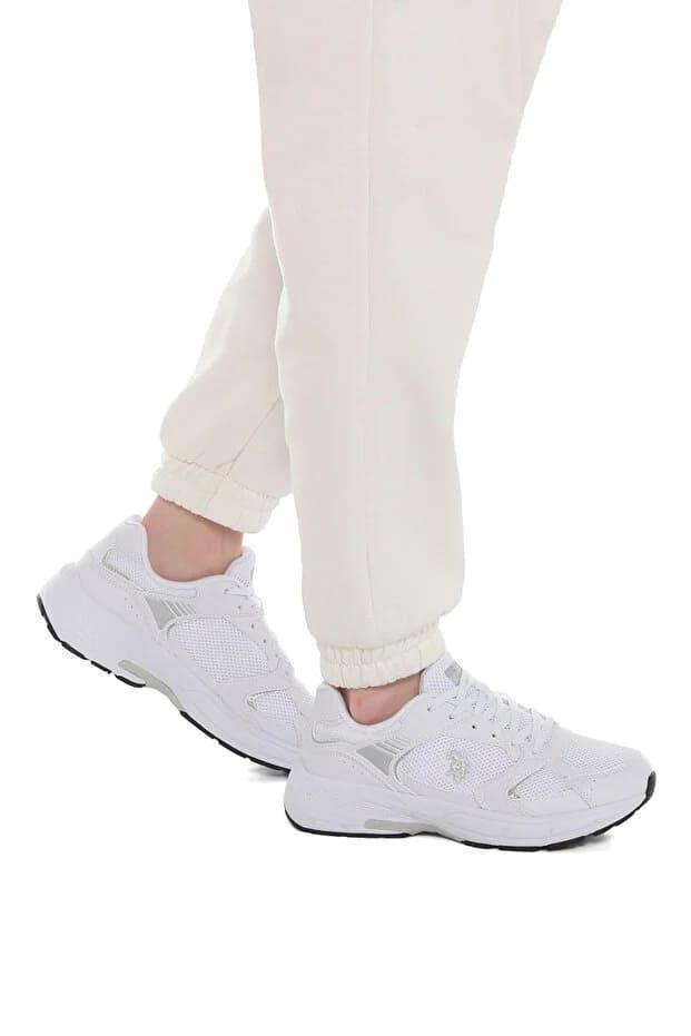 U.S. Polo Assn. Felix Beyaz Kadın Sneaker Spor Ayakkabı v6