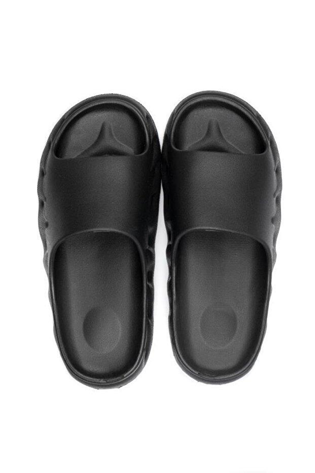 Yeezy Slide Siyah Unisex Su Geçirmez Terlik TKZ002