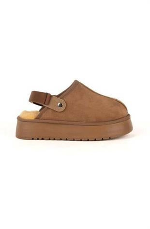 Roy Jones Hobart Kadın İçi Kürklü Vizon Yüksek Taban Günlük Terlik 9000-104