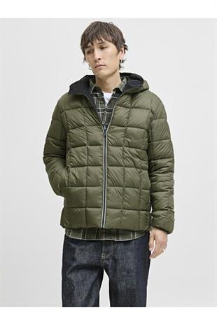 Jack & Jones JJEBROOK REVERSIBLE Erkek Çift Taraflı Mont Siyah 12278780