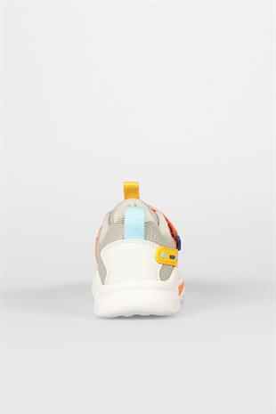 Vicco 346.B24Y.127-18 Birdy Cırtlı Gri Çocuk Ayakkabı