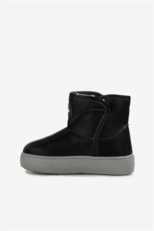 Vicco 943.F25K.503-02 Pak Kürklü Siyah Çocuk Bot Çizme