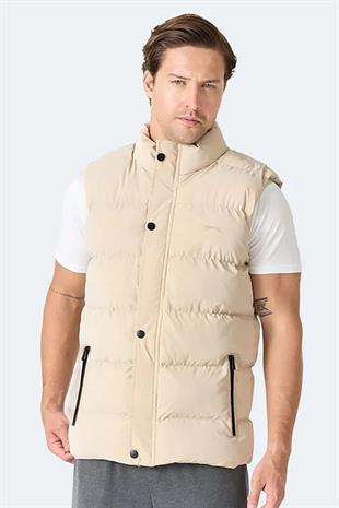Slazenger HALOX Erkek Şişme Yelek Bej