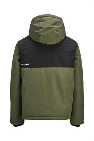 Jack & Jones JCOUNION LIGHT PADDED BLOCKING JACKET SN Erkek Mont Haki 12285586