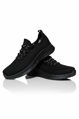 FeelUp FL-01-02 Siyah-Siyah Unisex Sneaker Spor Ayakkabı