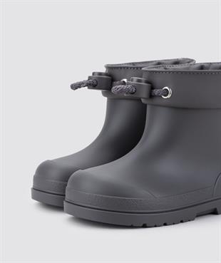 Igor Mendi Borreguito Kürklü Gris Çocuk Yağmur Çizmesi CC335-017