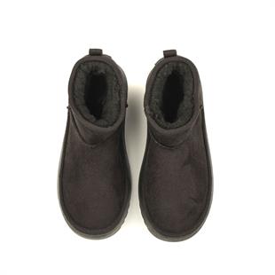 Roy Jones Melbourne Kadın İçi Kürklü Siyah Yüksek Taban Günlük Bot 9000-101