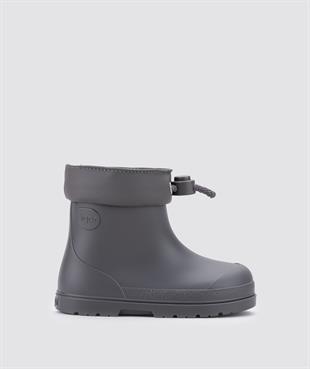 Igor Mendi Borreguito Kürklü Gris Çocuk Yağmur Çizmesi CC335-017