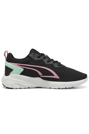 Puma All-Day Active Unisex Siyah Pembe Yürüyüş Koşu Spor Ayakkabı 387386-25