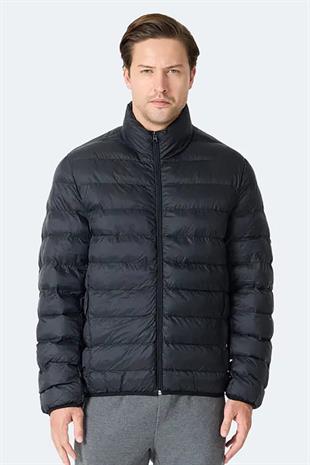 Slazenger BRAUM Erkek Puffer Şişme Mont Siyah