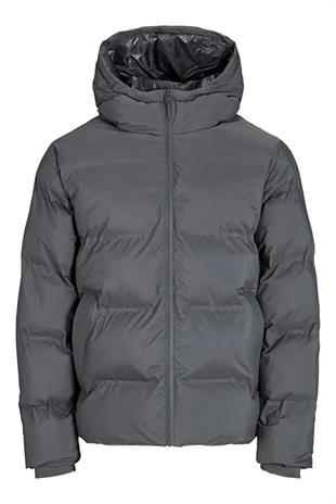 Jack & Jones JJKAITO PUFFER JACKET BF Erkek Mont Koyu Gri 12282300