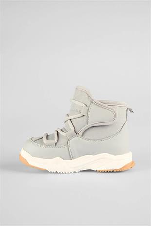 Vicco 946.B25K.434-18 Bull Cırtlı Gri Çocuk Bot