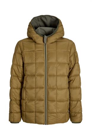 Jack & Jones JJEBROOK REVERSIBLE Erkek Çift Taraflı Mont Yeşil 12278780