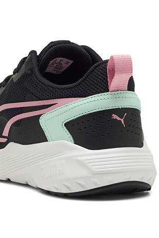 Puma All-Day Active Unisex Siyah Pembe Yürüyüş Koşu Spor Ayakkabı 387386-25