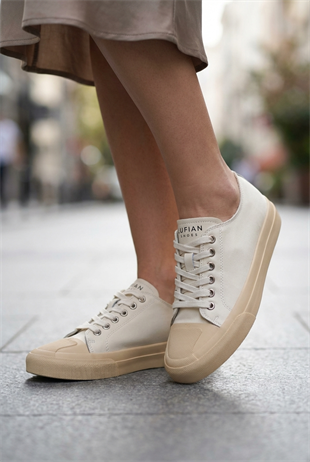 Lufian Liana Beyaz Kadın Sneaker Ayakkabı 121230037