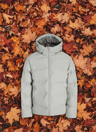 Jack & Jones JJESOHO PUFFER HOOD JACKET Erkek Şişme Mont Krem 12278749