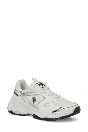 U.S. Polo Assn. Merida Beyaz Kadın Sneaker Spor Ayakkabı