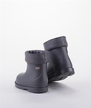 Igor Bimbi Euri Borregutio Kürklü Çocuk Gris Yağmur Çizmesi CC330-017