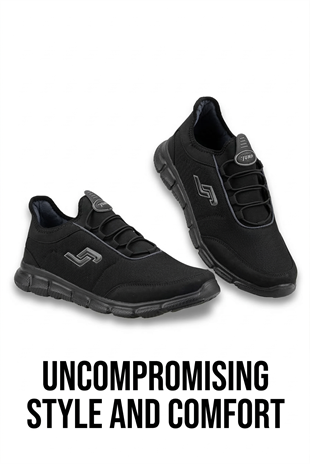 Jump 15529 Siyah Erkek Spor Ayakkabı