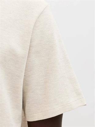 Jack & Jones JJDAYTONA Erkek Kırık Beyaz Tişört 12294714