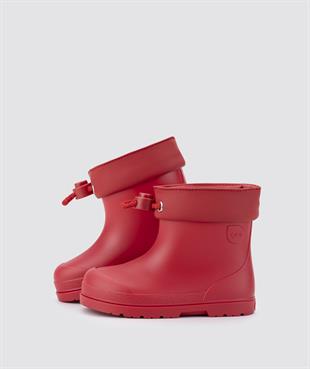 Igor Mendi Borreguito Kürklü Rojo Çocuk Yağmur Çizmesi CC335-005