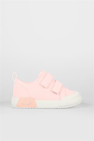 Vicco 925.B22Y.251-06 Luffy Işıklı Cırtlı Keten Pembe Çocuk Günlük Ayakkabı
