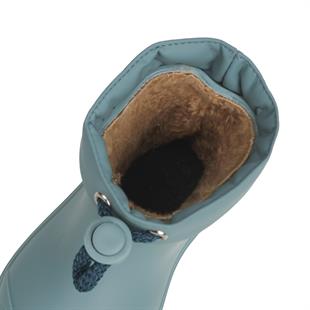 Igor Mendi Borreguito Kürklü Turquesa Çocuk Yağmur Çizmesi CC335-009