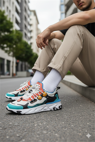 Slazenger Ward İthl Beyaz Sneaker Günlük Spor Ayakkabı