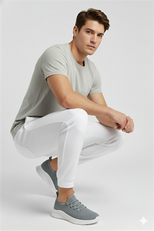 FeelUp FL-01-02 Gri Unisex Sneaker Spor Ayakkabı