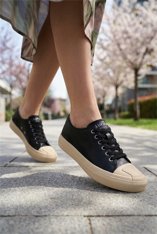 Lufian Liana Siyah Kadın Sneaker Ayakkabı 121230037