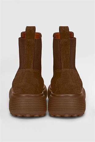 Lufian Monica Camel Deve Tüyü Kadın Bot 122230048