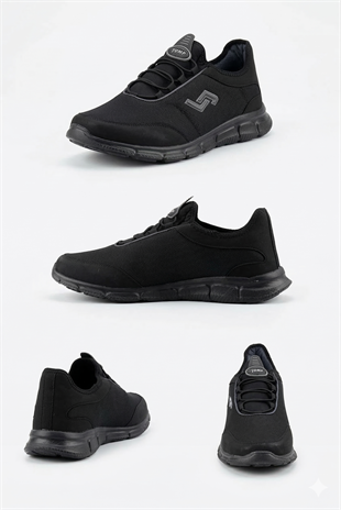 Jump 15529 Siyah Erkek Spor Ayakkabı