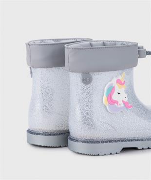 Igor Bimbi Unicornio Glitter Kız Çocuk Plata Yağmur Çizmesi W10339-135